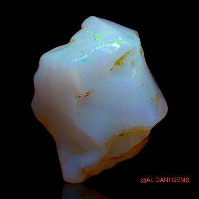 Natural Untreated Fire Opal Loose Gemstone Fancy Rough From Australia 5.00 Cts 11x11x6 mm RF-380