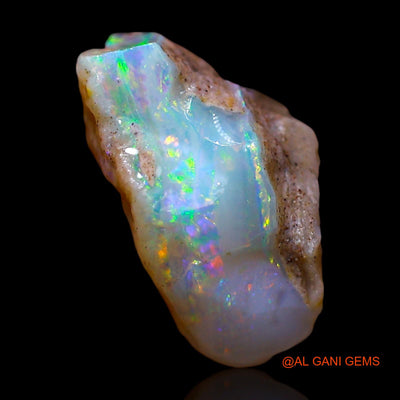 Natural Fire Opal Gemstone 3.50 Cts Loose Fancy Rough From Australia 13x9x7 mm RF-384