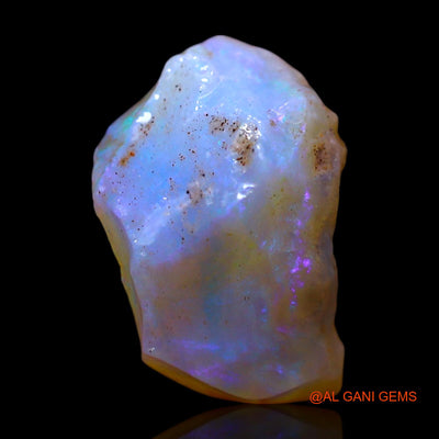 Natural Untreated Fire Opal Loose Gemstone Fancy Rough From Australia 3.50 Cts 12x9x7 mm RF-386