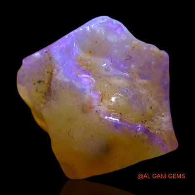 3.50 Cts Natural Australian Fire Opal Loose Gemstone Fancy Rough 11x11x5 mm RF-387