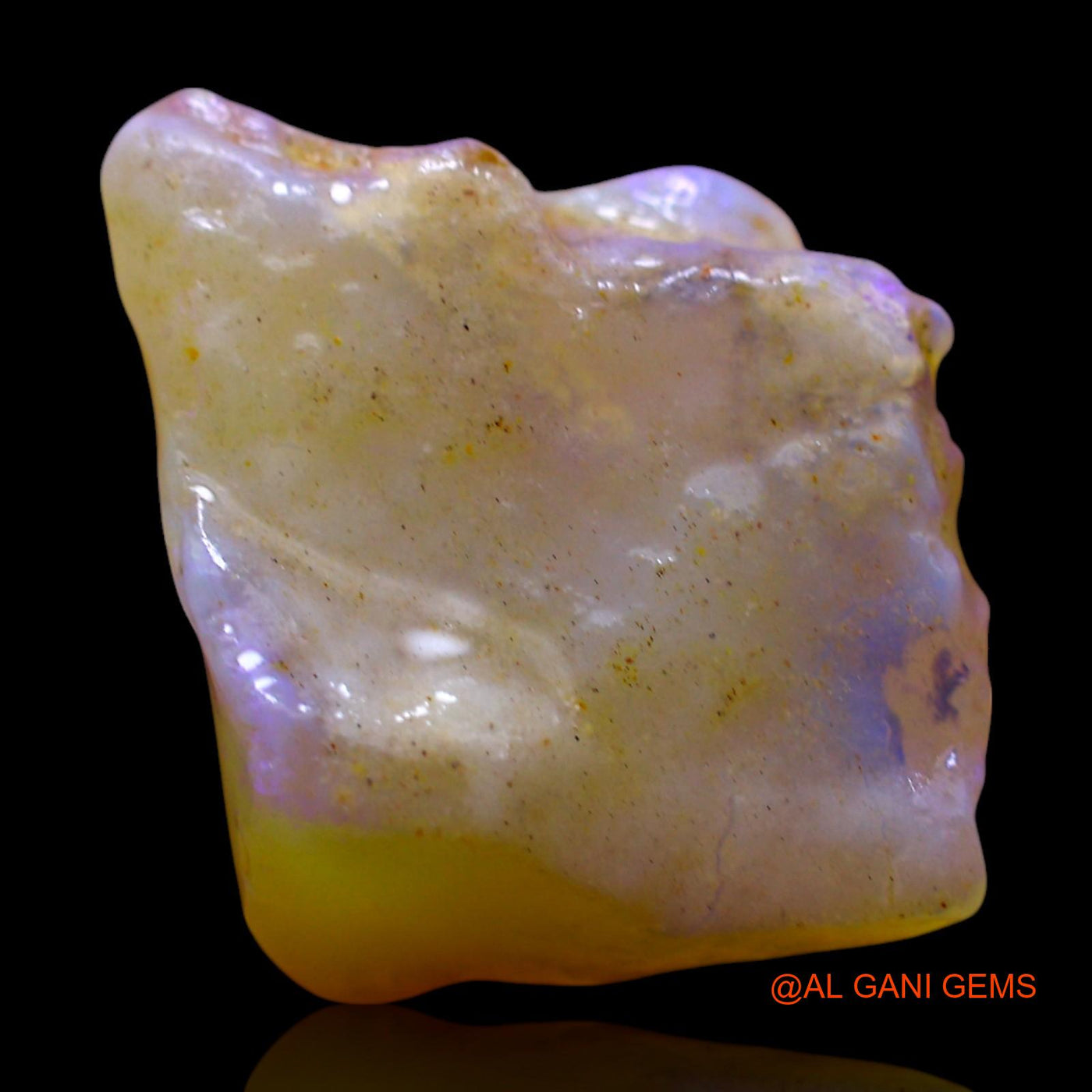 6.00 Cts Natural Australian Fire Opal Loose Gemstone Fancy Rough 13x12x6 mm RF-38