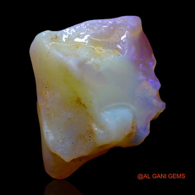 6.00 Cts Natural Australian Fire Opal Loose Gemstone Fancy Rough 13x12x6 mm RF-38