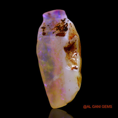 Natural Untreated Fire Opal Loose Gemstone Fancy Rough From Australia 5.00 Cts 16x10x7 mm RF-392