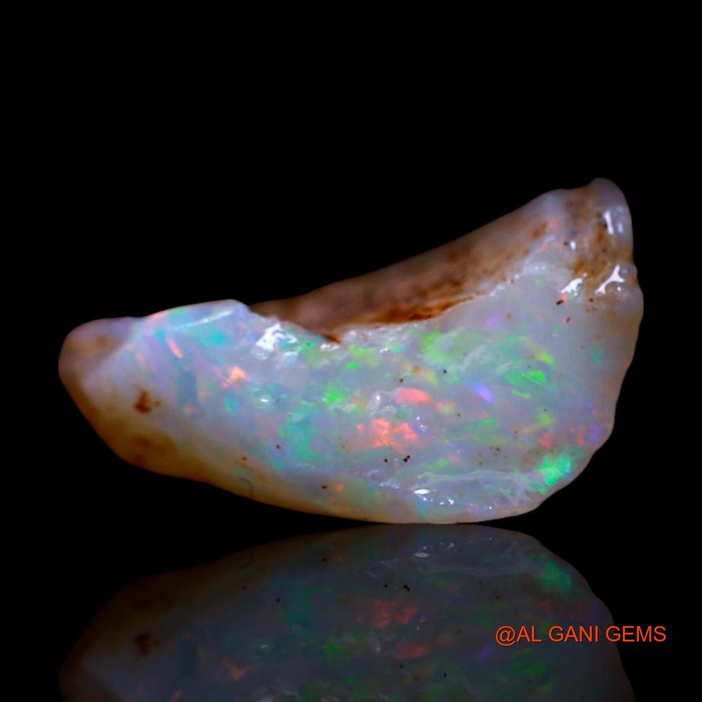2.00 Cts Natural Australian Fire Opal Fancy Rough Loose Gemstone For Jewelry 11x8x4 mm RF-397