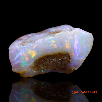 2.00 Cts Natural Australian Fire Opal Loose Gemstone Fancy Rough 10x7x6 mm RF-398