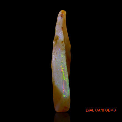 7.00 Cts Natural Australian Fire Opal Loose Gemstone Fancy Rough 22x17x3 mm RF-3