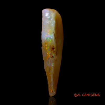 7.00 Cts Natural Australian Fire Opal Loose Gemstone Fancy Rough 22x17x3 mm RF-3