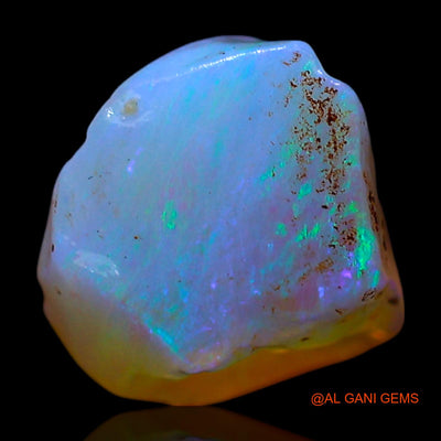 Natural Fire Opal Gemstone 2.50 Cts Loose Fancy Rough From Australia 8x7x7 mm RF-400