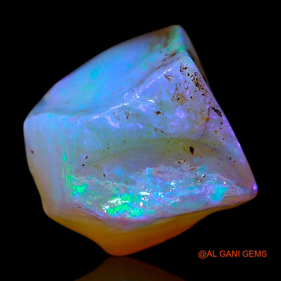 Natural Fire Opal Gemstone 2.50 Cts Loose Fancy Rough From Australia 8x7x7 mm RF-400