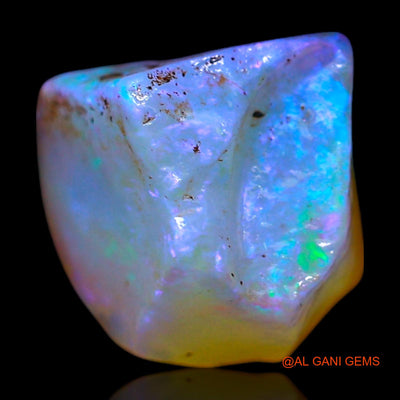 Natural Fire Opal Gemstone 2.50 Cts Loose Fancy Rough From Australia 8x7x7 mm RF-400