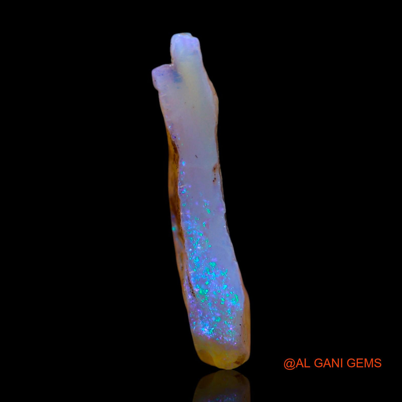 6.00 Cts Unheated Australian Fire Opal Loose Gemstone Fancy Rough Natural 21x15x4 mm RF-404