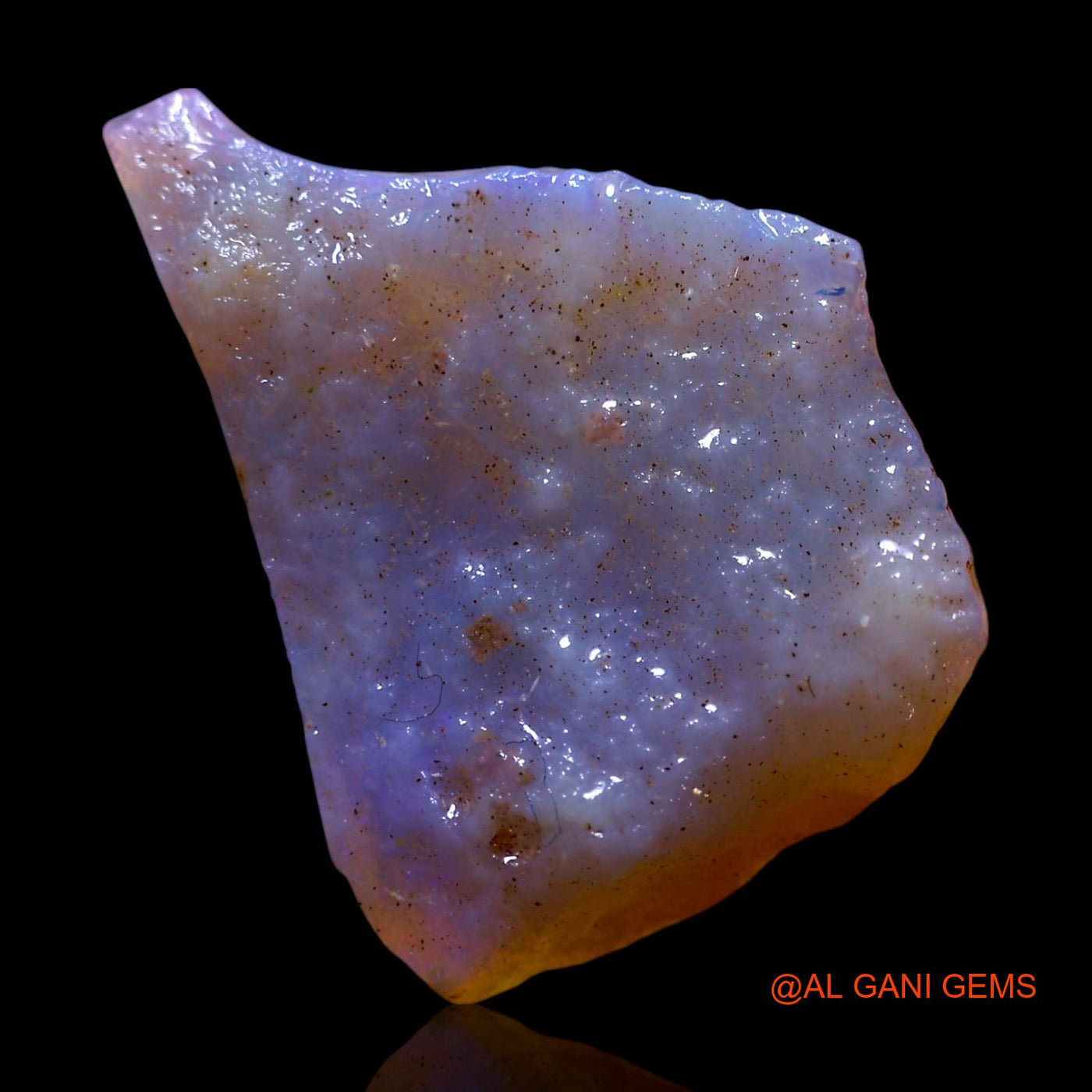 6.00 Cts Unheated Australian Fire Opal Loose Gemstone Fancy Rough Natural 21x15x4 mm RF-404