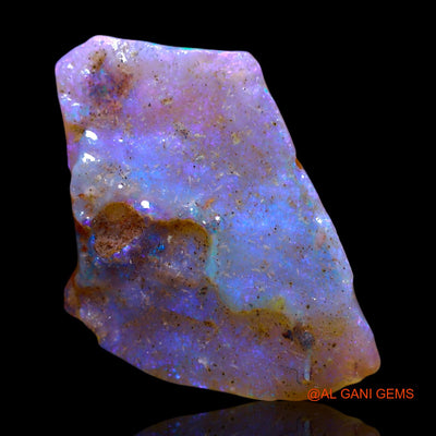 Natural Fire Opal Gemstone 6.00 Cts Loose Fancy Rough From Australia 18x15x3 mm RF-405
