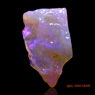 Natural Untreated Fire Opal Loose Gemstone Fancy Rough From Australia 5.00 Cts 21x12x3 mm RF-406