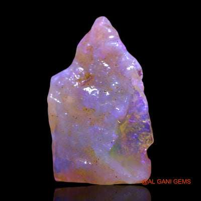 Natural Untreated Fire Opal Loose Gemstone Fancy Rough From Australia 5.00 Cts 21x12x3 mm RF-406