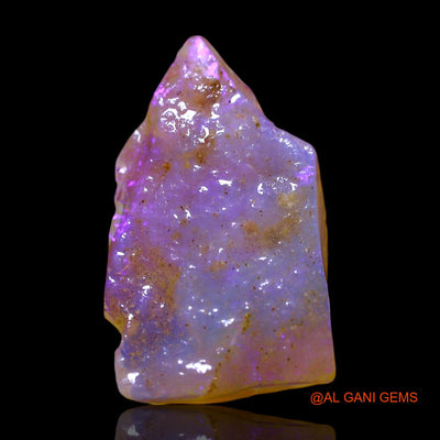 Natural Untreated Fire Opal Loose Gemstone Fancy Rough From Australia 5.00 Cts 21x12x3 mm RF-406