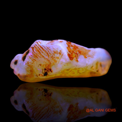5.00 Cts Natural Australian Fire Opal Loose Gemstone Fancy Rough 14x12x5 mm RF-417