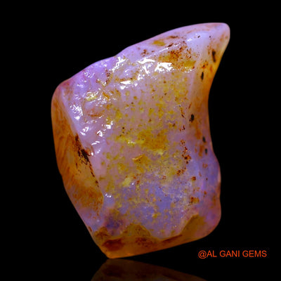 5.00 Cts Natural Australian Fire Opal Loose Gemstone Fancy Rough 14x12x5 mm RF-417