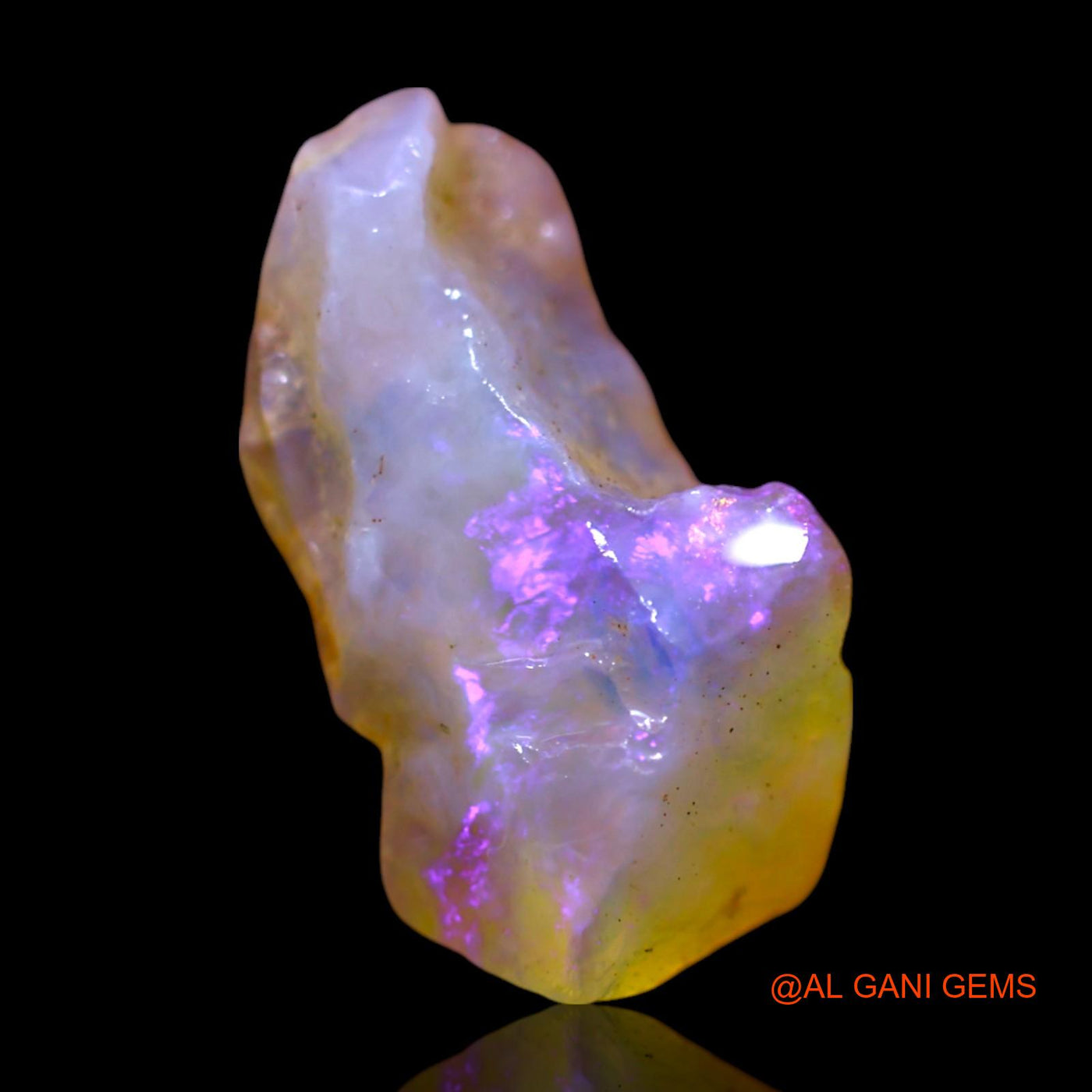 6.00 Cts Unheated Australian Fire Opal Loose Gemstone Fancy Rough Natural 18x10x7 mm RF-418