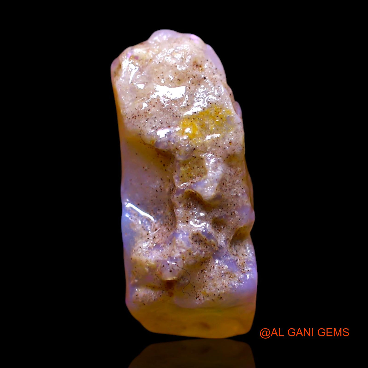 6.00 Cts Unheated Australian Fire Opal Loose Gemstone Fancy Rough Natural 18x10x7 mm RF-418