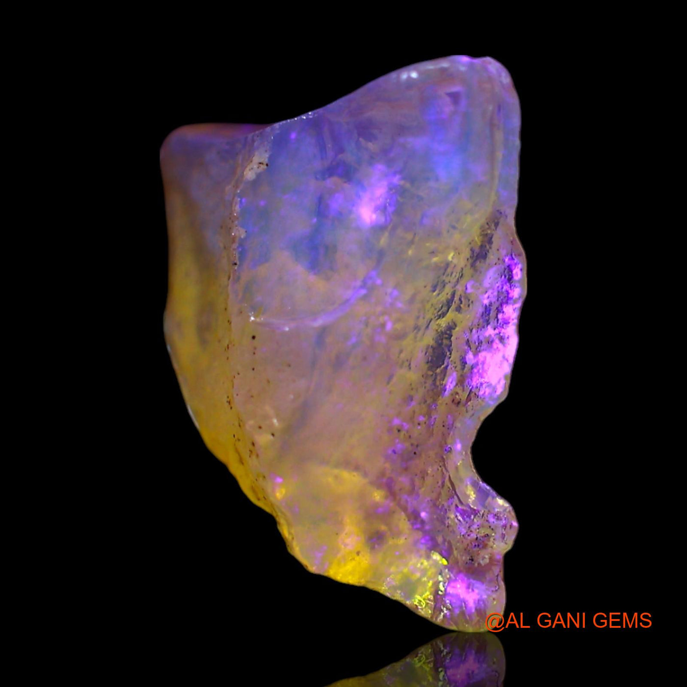 5.00 Cts Natural Australian Fire Opal Fancy Rough Loose Gemstone For Jewelry 15x12x6 mm RF-419
