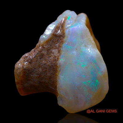 Natural Untreated Fire Opal Loose Gemstone Fancy Rough From Australia 6.00 Cts 15x12x9 mm RF-41