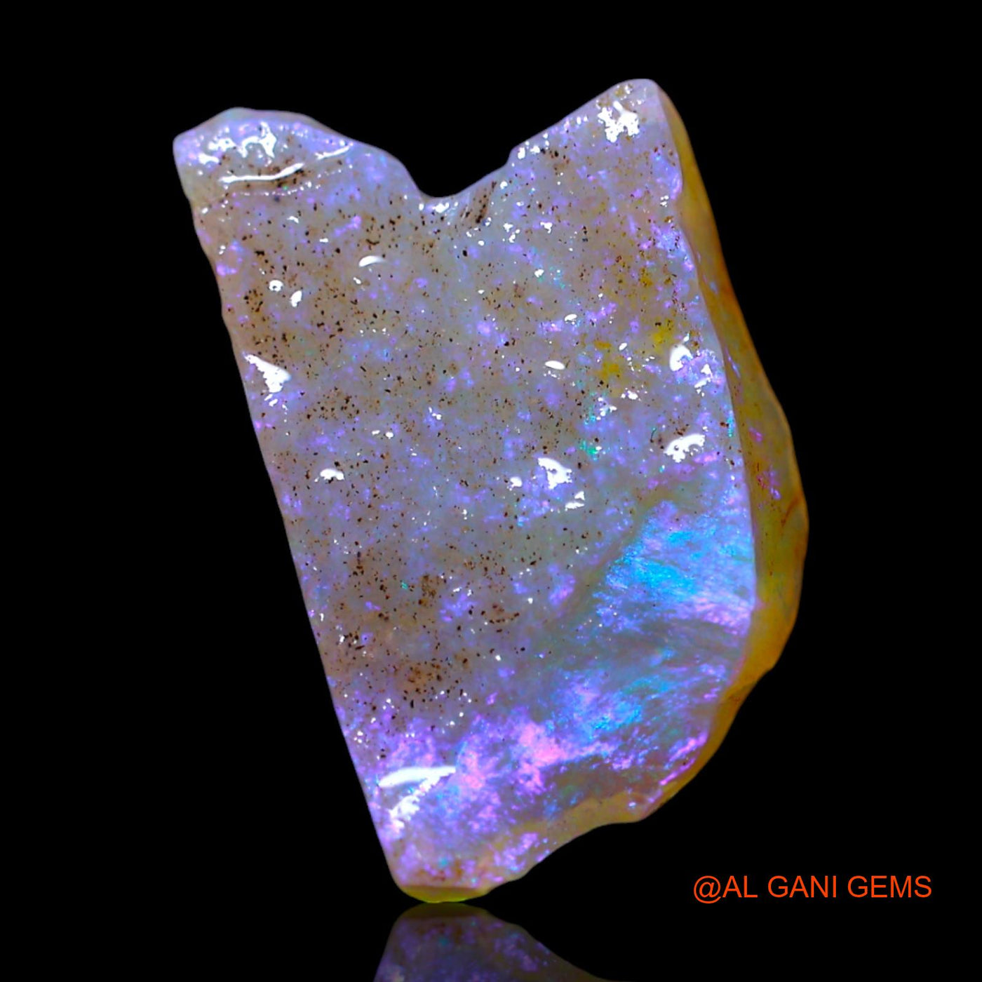 3.00 Cts Natural Australian Fire Opal Loose Gemstone Fancy Rough 17x10x3 mm RF-421