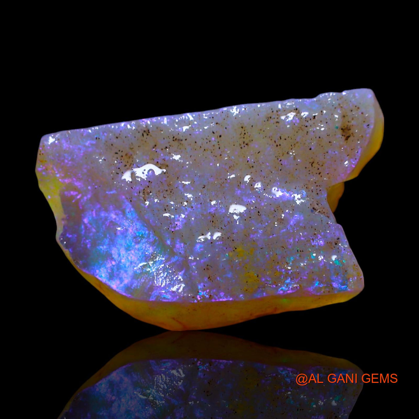 3.00 Cts Natural Australian Fire Opal Loose Gemstone Fancy Rough 17x10x3 mm RF-421