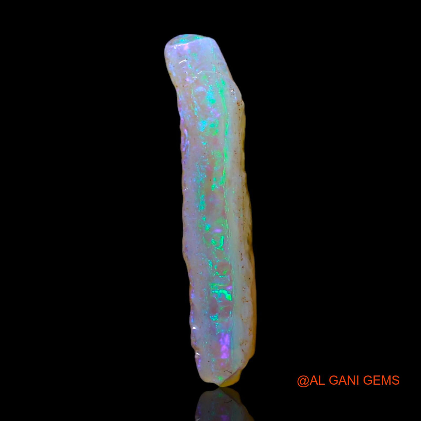 3.00 Cts Natural Australian Fire Opal Loose Gemstone Fancy Rough 17x10x3 mm RF-421