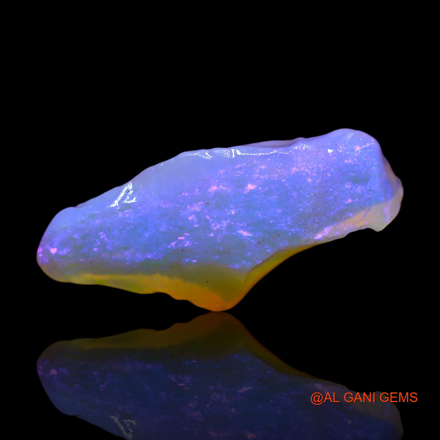 3.00 Cts Natural Australian Fire Opal Fancy Rough Loose Gemstone For Jewelry 18x8x5 mm RF-424