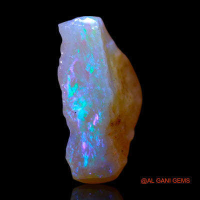 Natural Untreated Fire Opal Loose Gemstone Fancy Rough From Australia 5.00 Cts 16x10x5 mm RF-425