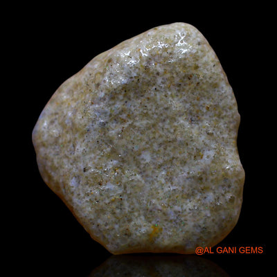 Natural Untreated Fire Opal Loose Gemstone Fancy Rough From Australia 5.00 Cts 16x15x3 mm RF-42