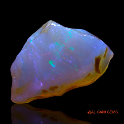 Natural Untreated Fire Opal Loose Gemstone Fancy Rough From Australia 4.00 Cts 15x9x4 mm RF-439