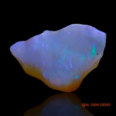 Natural Untreated Fire Opal Loose Gemstone Fancy Rough From Australia 4.00 Cts 15x9x4 mm RF-439