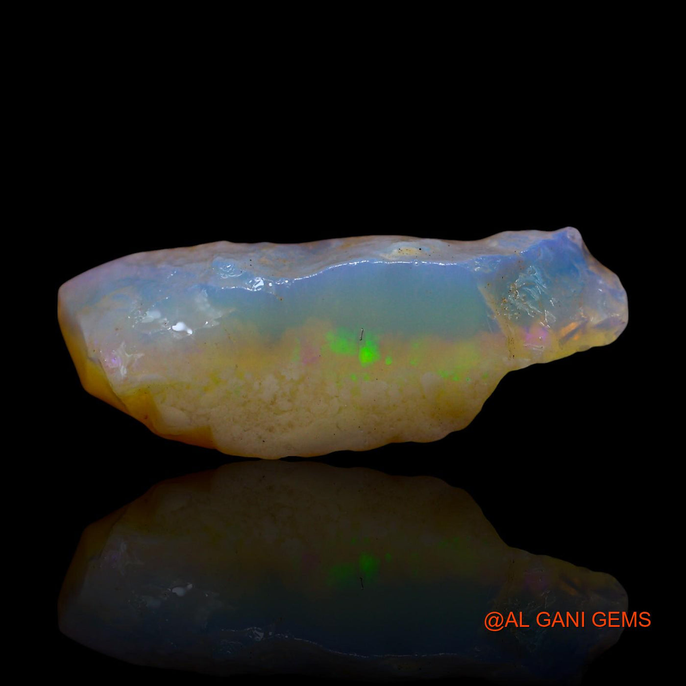 4.00 Cts Unheated Australian Fire Opal Loose Gemstone Fancy Rough Natural 20x6x6 mm RF-43