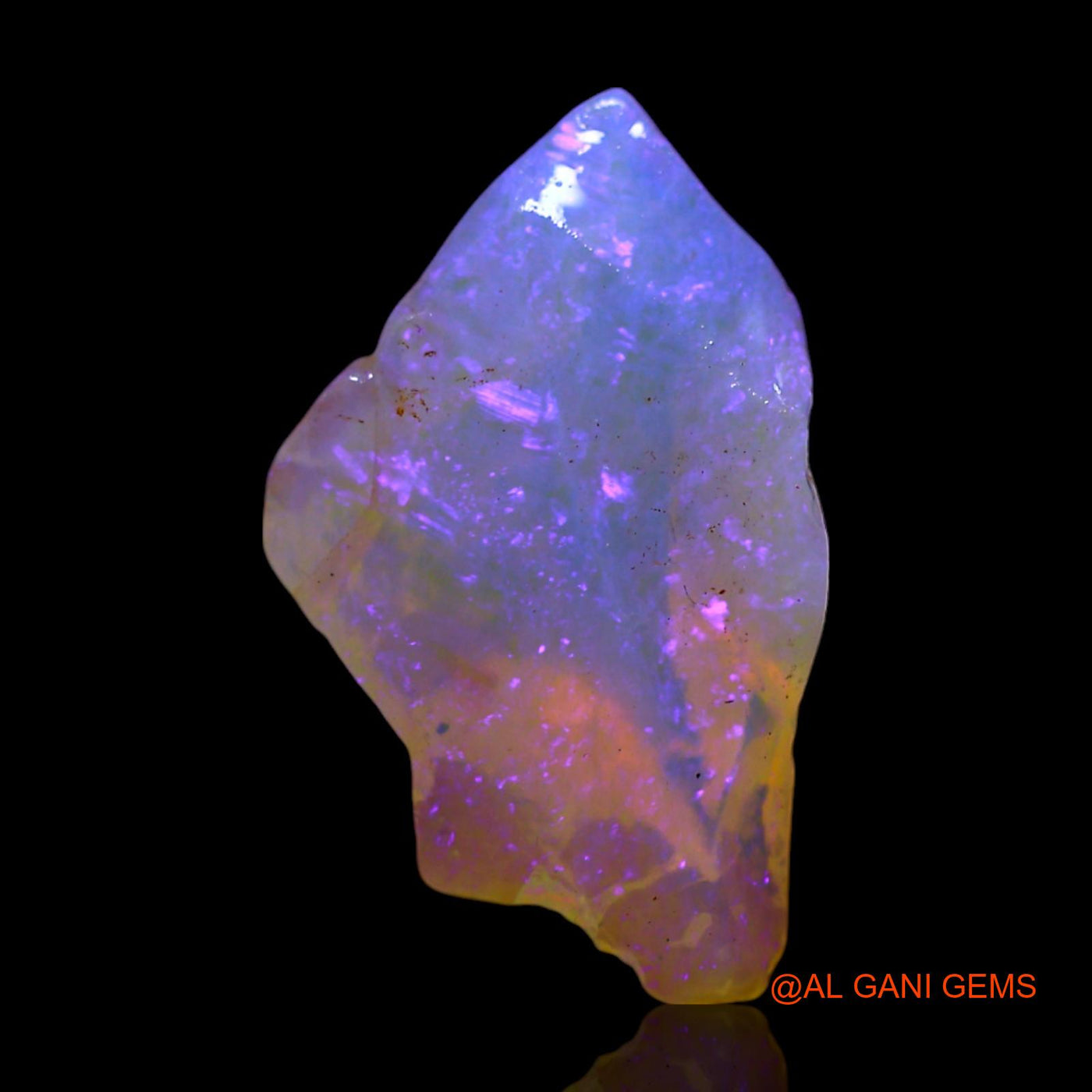 3.00 Cts Natural Australian Fire Opal Fancy Rough Loose Gemstone For Jewelry 16x9x6 mm RF-440