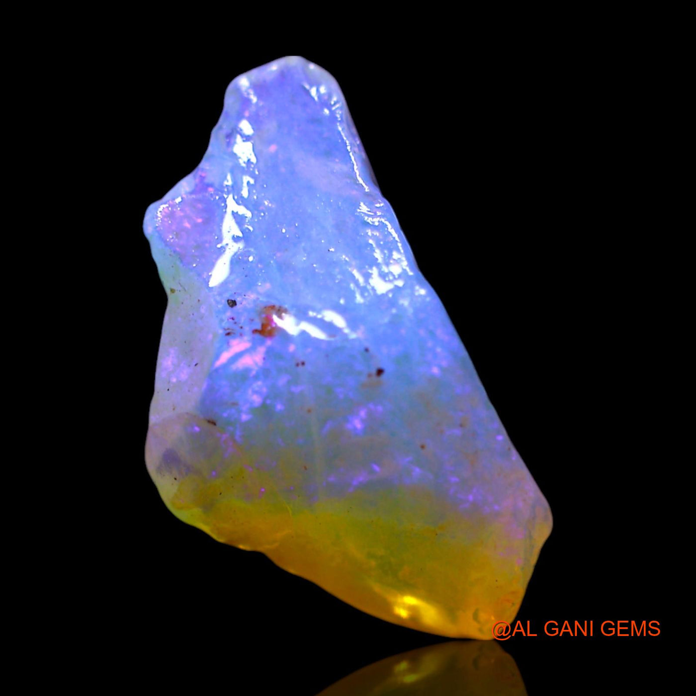 3.00 Cts Natural Australian Fire Opal Fancy Rough Loose Gemstone For Jewelry 16x9x6 mm RF-440
