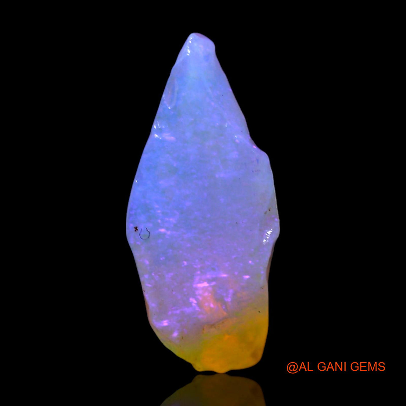 3.00 Cts Natural Australian Fire Opal Fancy Rough Loose Gemstone For Jewelry 16x9x6 mm RF-440