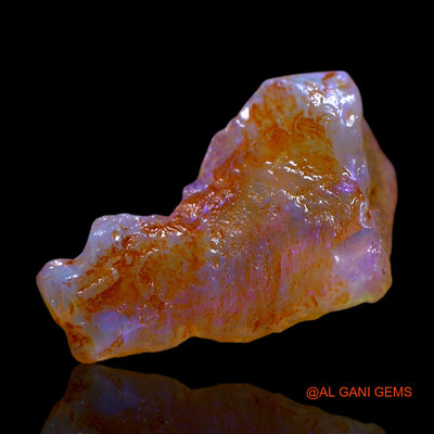 3.00 Cts Natural Australian Fire Opal Loose Gemstone Fancy Rough 17x11x5 mm RF-441