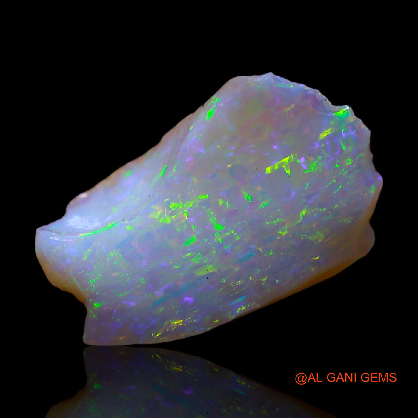 3.00 Cts Unheated Australian Fire Opal Loose Gemstone Fancy Rough Natural 14x9x5 mm RF-442