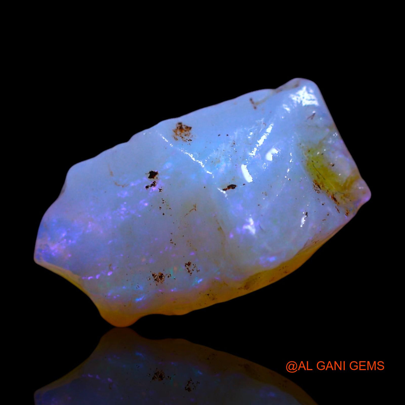 4.00 Cts Natural Australian Fire Opal Loose Gemstone Fancy Rough 15x8x5 mm RF-444
