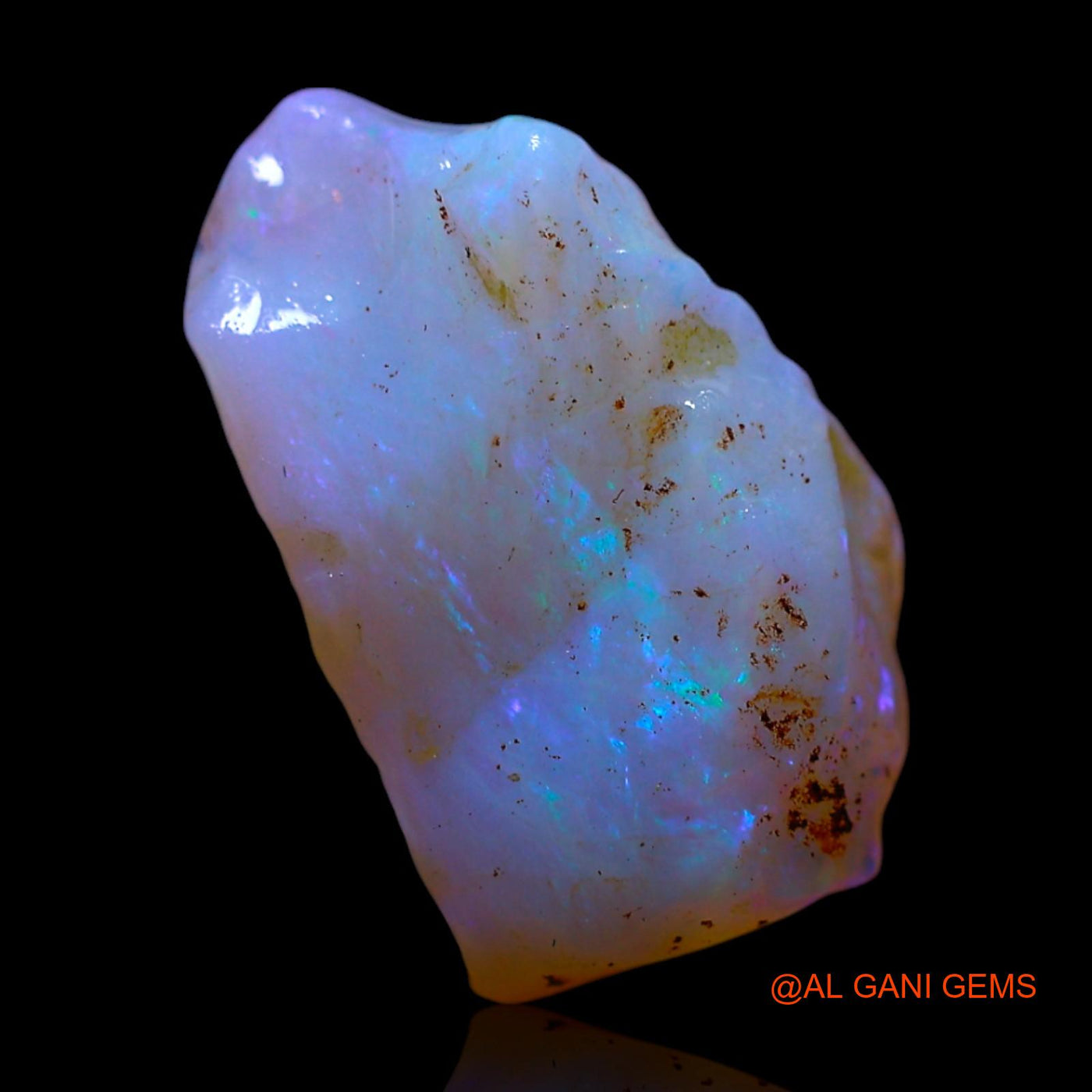 4.00 Cts Natural Australian Fire Opal Loose Gemstone Fancy Rough 15x8x5 mm RF-444