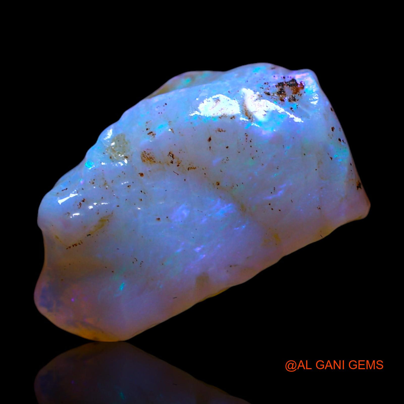 4.00 Cts Natural Australian Fire Opal Loose Gemstone Fancy Rough 15x8x5 mm RF-444