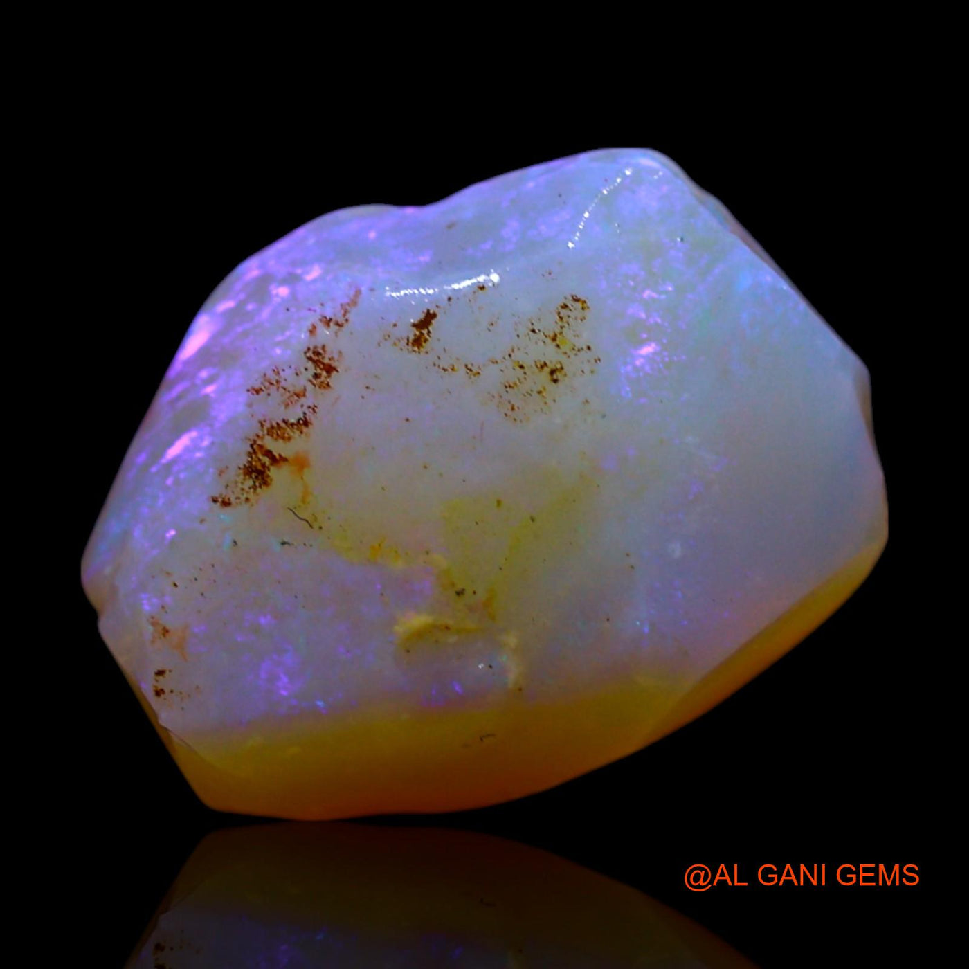 5.00 Cts Natural Australian Fire Opal Fancy Rough Loose Gemstone For Jewelry 13x10x5 mm RF-445