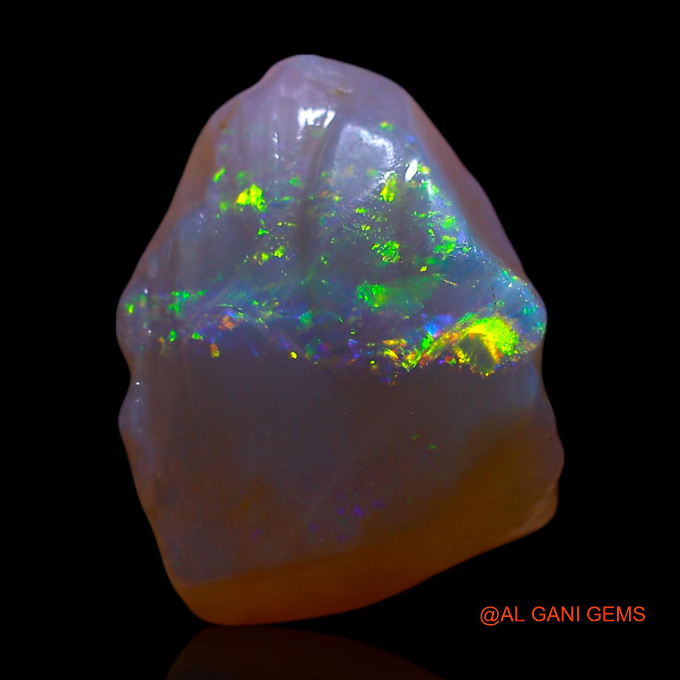 4.00 Cts Natural Australian Fire Opal Fancy Rough Loose Gemstone For Jewelry 14x10x5 mm RF-451