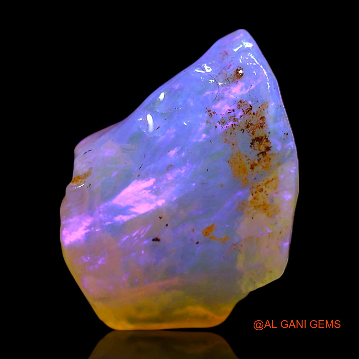 5.00 Cts Natural Australian Fire Opal Fancy Rough Loose Gemstone For Jewelry 15x12x5 mm RF-452