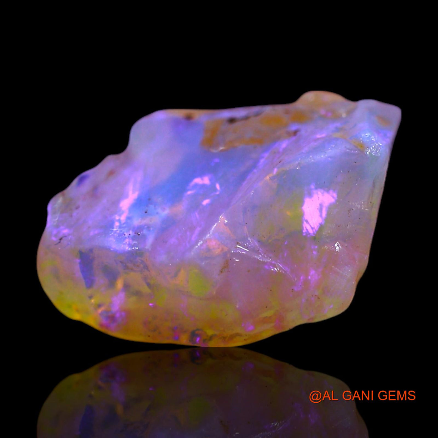 5.00 Cts Natural Australian Fire Opal Fancy Rough Loose Gemstone For Jewelry 15x12x5 mm RF-452