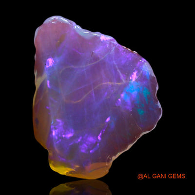 2.00 Cts Natural Australian Fire Opal Loose Gemstone Fancy Rough 14x12x3 mm RF-453