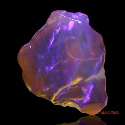 2.00 Cts Natural Australian Fire Opal Loose Gemstone Fancy Rough 14x12x3 mm RF-453