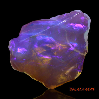2.00 Cts Natural Australian Fire Opal Loose Gemstone Fancy Rough 14x12x3 mm RF-453